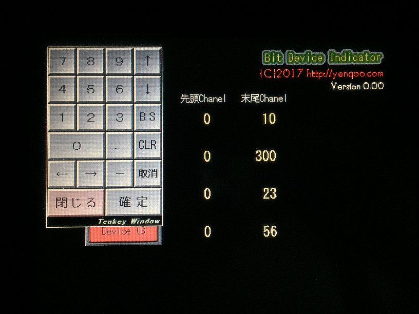 チャネル入力